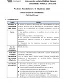 Intervención en Salud Pública: Género, Sexualidad y Violencia Estructural
