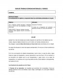 GUÍA DE TRABAJO CIENCIAS NATURALES 3° BÁSICO