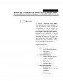 Registrador de temperatura y precipitación de bajo consumo y alta capacidad de datos