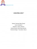 ¿Quién mato a Alex?