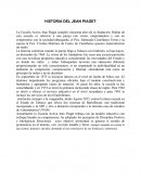 HISTORIA DEL JEAN PIAGET