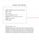 HISTORIA CLINICA PEDIATRIA Motivo de consulta: Tos y fiebre