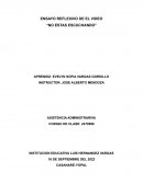 ENSAYO REFLEXIVO DE EL VIDEO “NO ESTAS ESCUCHANDO”