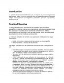 GESTION EDUCATIVA