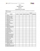 EJERCICIO 1 CLASIFICACION DE LAS CUENTAS