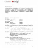 Ejercicios de contabilidad s/r