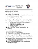 Reglamento para Clases presenciales