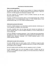 RESULTADOS DE FRECUENCIAS SIMPLES. Página 1