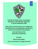 Guía de observación grupal completa