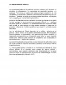 LA NUEVA GESTIÓN PÚBLICA