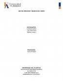 USO DEL MECHERO Y MANEJO DEL VIDRIO