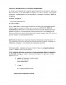 INTRODUCCIÓN A LA LOGÍSTICA INTERNACIONAL