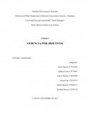 GERENCIA POR OBJETIVOS