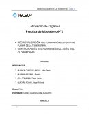 RECRISTALIZACIÓN DE LA TRIMIRISTINA