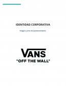 IDENTIDAD CORPORATIVA Imagen y error de posicionamiento. Vans