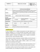 Politica de uso de moviles