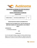 DESIGUALDAD DE GÉNERO EN EL SECTOR PRIVADO DEL MERCADO LABORAL EN LIMA DURANTE LOS ÚLTIMOS 5 AÑOS