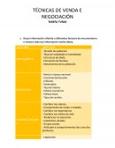 Venta y negociación