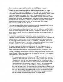 Como mantener segura la información de mi USB (paso a paso). Página 1