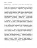 Etapa de Juzgamiento