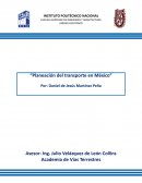 Planeación del transporte en México