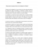 Ensayo sobre los aspectos éticos de la investigación en Pediatría