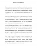 Decisión al caso Carter Racing