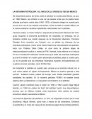 LA REFORMA PETROLERA Y EL INICIO DE LA CRISIS DE 1982 EN MÈXICO