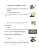 10 inventos más importantes de la historia