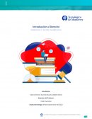 Introducción al Derecho Evidencia 2. Escrito Justificativo