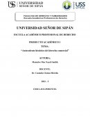 Antecedente histórico del derecho comercial