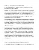 EL METODO DE HACER DISCIPULOS