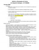 Análisis y Estrategias de Costos