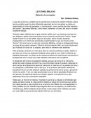 LECCIONES BÍBLICAS