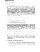 Actividades investigación comercial. El análisis del microentorno de la empresa Kalise