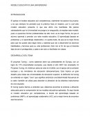 MODELO EDUCATIVO UNA UNIVERSIDAD