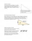 TEOREMA DE PITÁGORAS