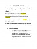 Definicion de una funcion