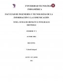 SUMAS DE RIEMANN E INTEGRALES DEFINIDAS