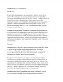 Importancia De La Administración