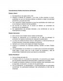 Características Política Económica del Estado