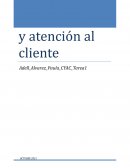 Comunicación y atención al cliente