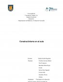 Psicología de la educación . Concepción Constructivista