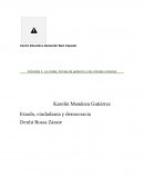 Actividad 3. La civitas, formas de gobierno y las virtudes romanas