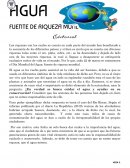 Agua. Fuente de riqueza mundial