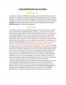Los derechos De Autor en INTERNET