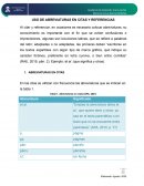 USO DE ABREVIATURAS EN CITAS Y REFERENCIAS