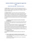 Analiza la Misión y la Estrategia de negocio de Bwin