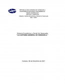 La capitanía general de Venezuela