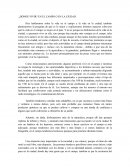 ¿Dónde vivir? En el campo o en la ciudad